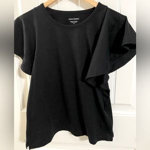 NEW BANANA REPUBLIC TEE WITH FASHION SLEEVES